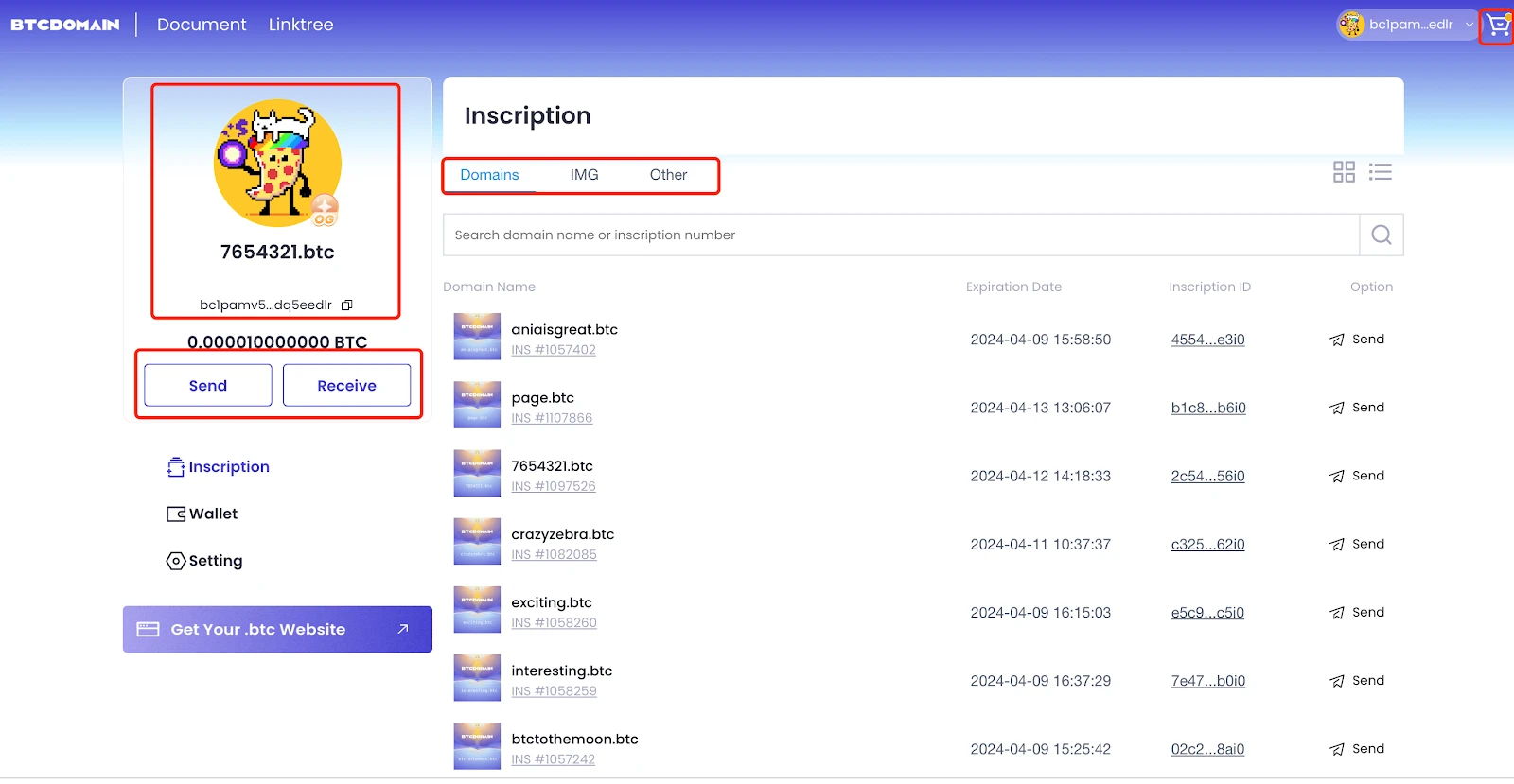 BTCDomain全新升级，用更好的用户体验迎接链上网站时代到来