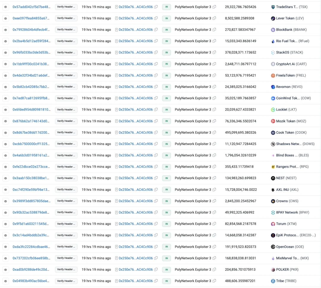 Poly Network  Million Loss Attack Incident Analysis