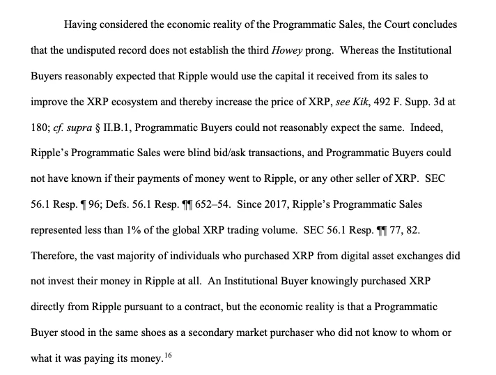 XRP短暂胜诉，判决书透露了哪些重要信息？