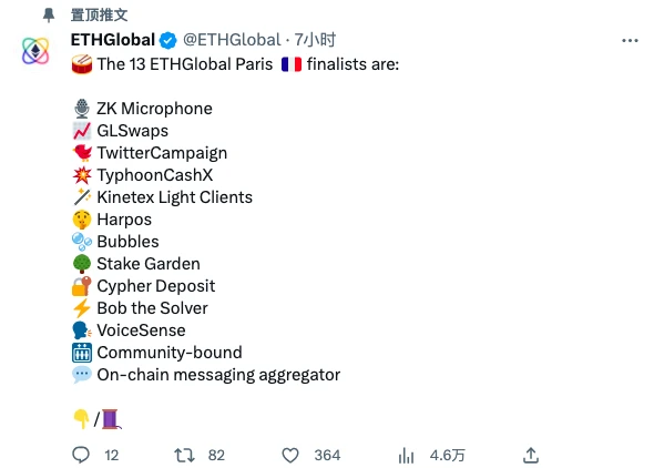 盘点13家ETHGlobal Paris黑客松决赛项目