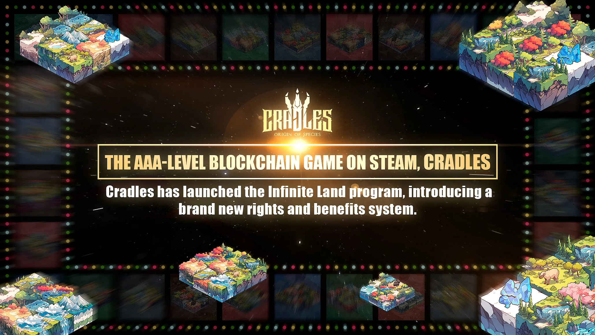 Steam级AAA链游Cradles推出「Infinite Land」计划，开启新权益体系