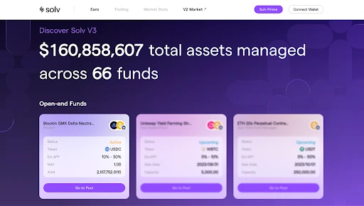 从做市基金出发，Solv V3引领链上资产走向多元化新纪元
