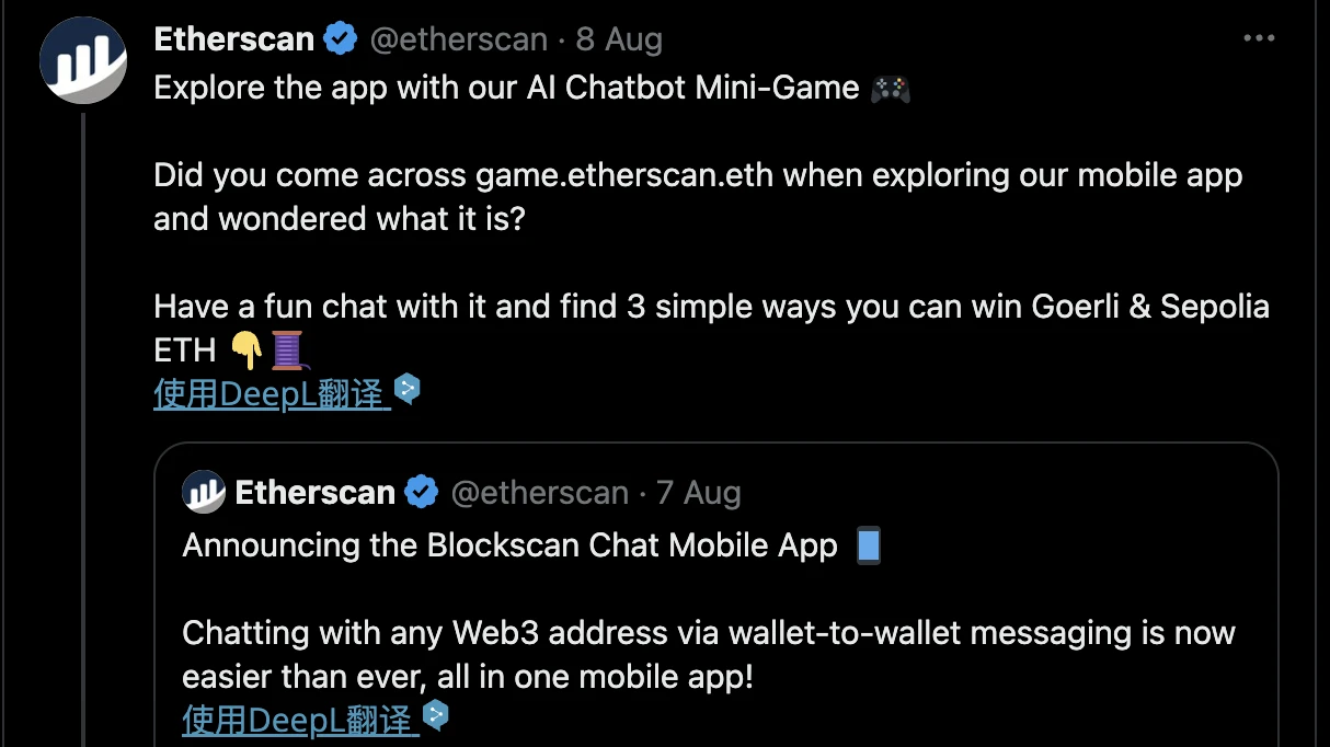 Evaluation of Blockscan Chat: A day of 