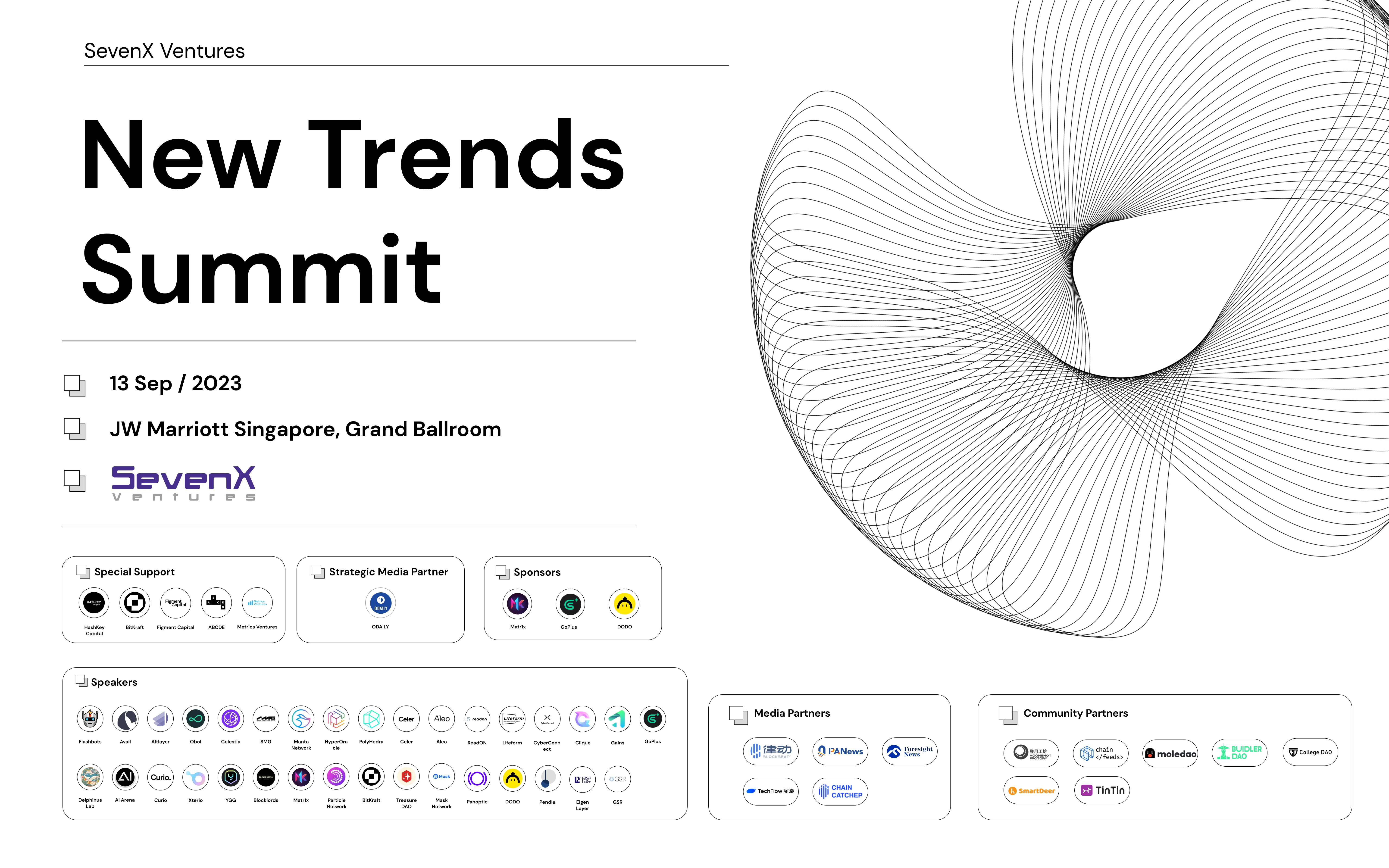 「New Trends Summit」: Token 2049周边活动议程揭晓