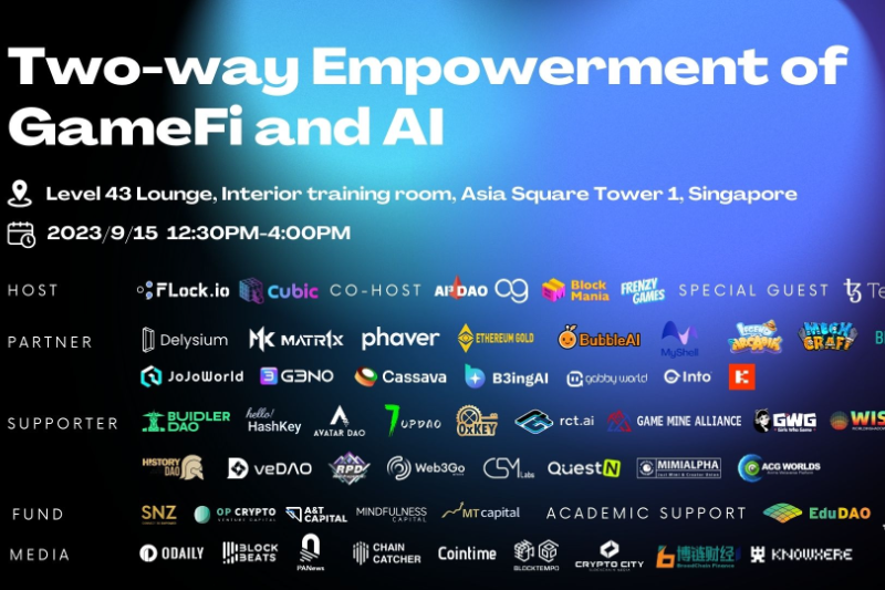 Two-way empowerment of Gamefi and AI