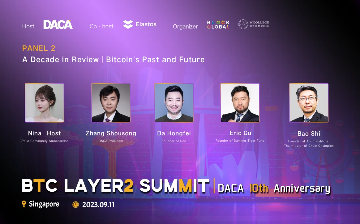 BTC LAYER2 SUMMIT暨DACA十周年庆典回顾