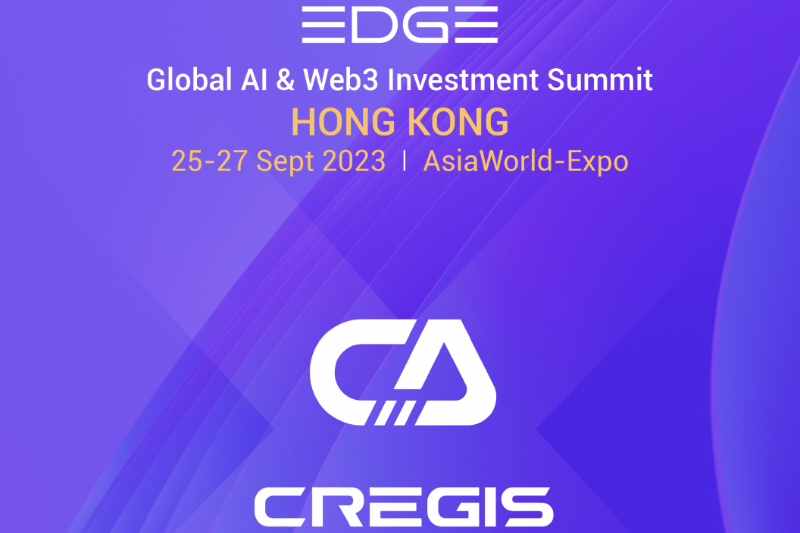 Cregis参展香港EDGE Global AI & Web3 Summit，携手开创Web3全球产业发展的未来