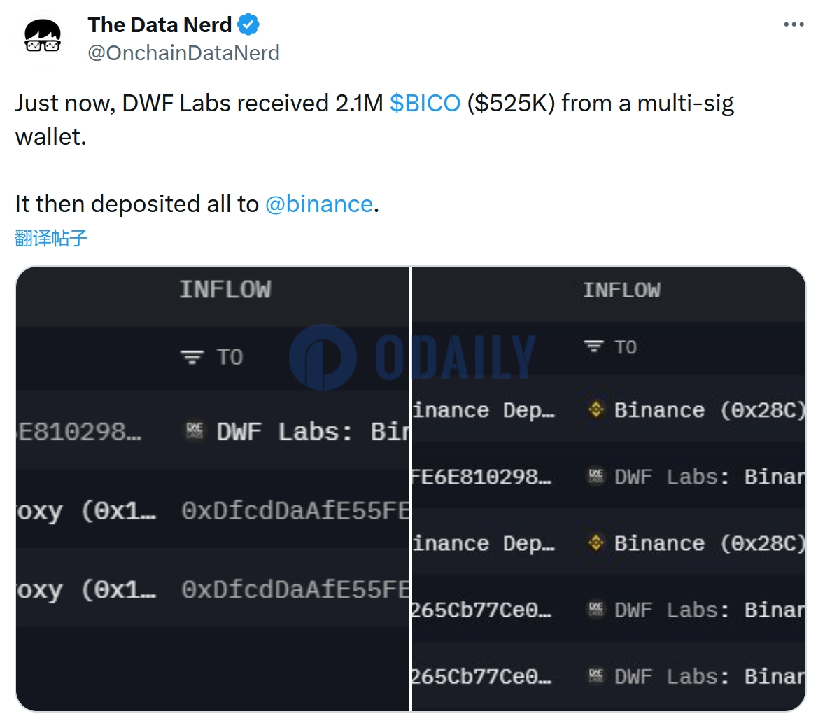 Odaily