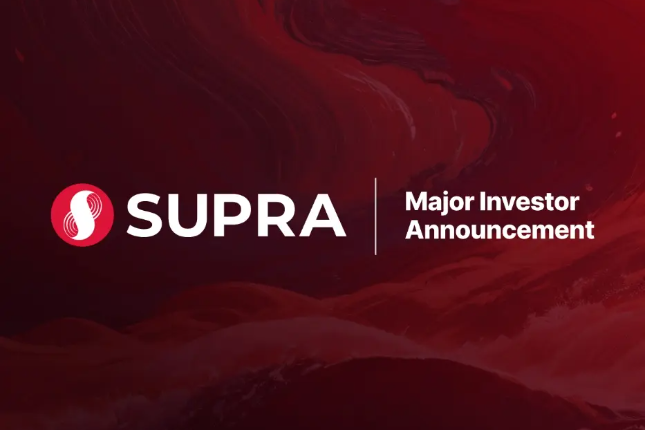 中间件层「Supra」宣布私募轮完成超2400万美元融资，已启动社区空投倒计时活动