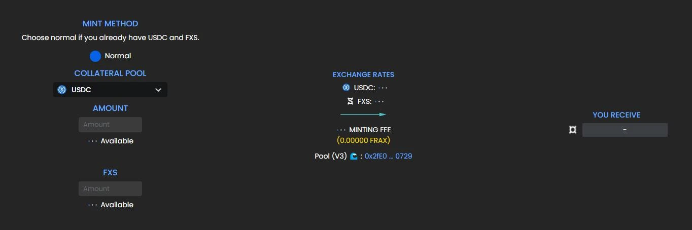 Complete explanation of the Frax stablecoin universe map