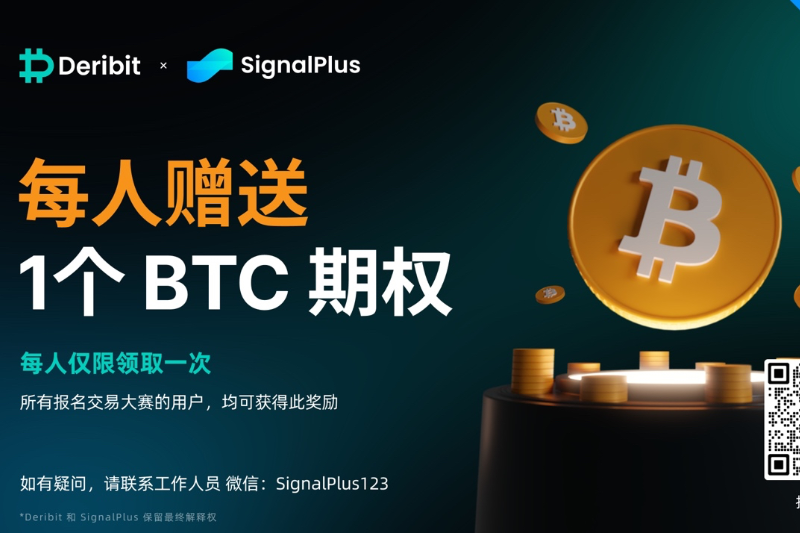 Deribit x SignalPlus期权交易大赛开放报名