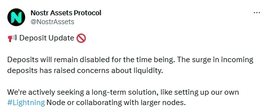 BTC Ecosystem - The popular project Nostr Assets is about to Fair Mint, and you can quickly participate in it with one article