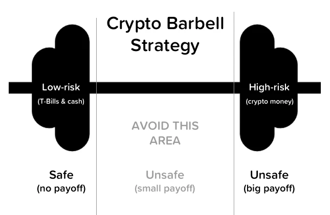 Barbell Strategy in the Crypto Market: A Perfect Balance of Risk and Return