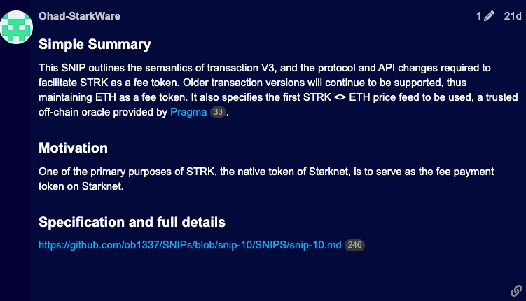 Starknet airdrop imminent? Mentioning what exactly is the v0.13.0 upgrade of STRK going to do?