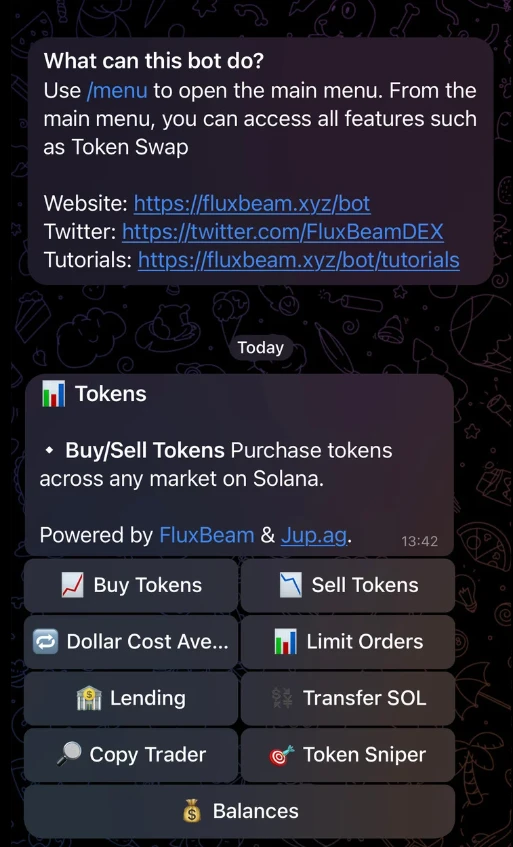 Understand FluxBeam in one article: Completing Solana’s TG Bot territory