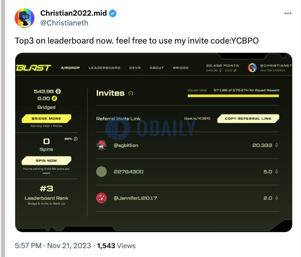Odaily