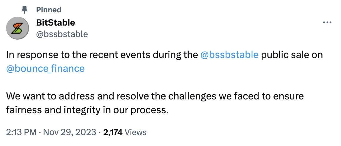 $BSSB was attacked just two hours after it went online, and BitStable was questioned by the community as Rug