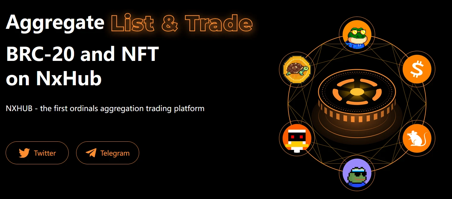 BTC Ecology article learns about the Ordinals aggregation trading market NxHub, Best in Slot and Ordyssey