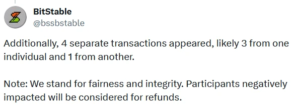 「BTC生态」销毁公售代币？详解BSSB“公平”发售事件