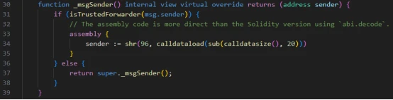 SharkTeam: Analysis of the principle of ERC2771  Multicall arbitrary address spoofing vulnerability