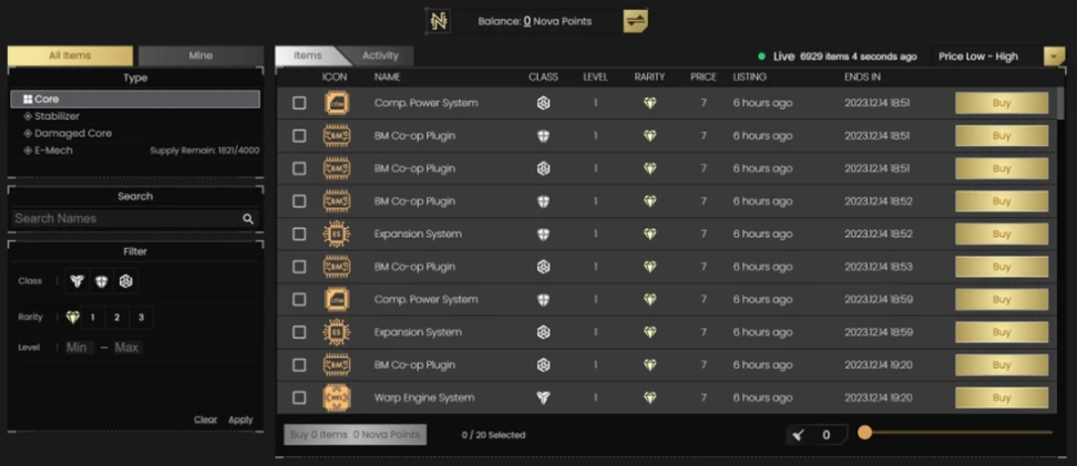 First Class Warehouse: Detailed explanation of the sci-fi mecha style chain game Fusionist