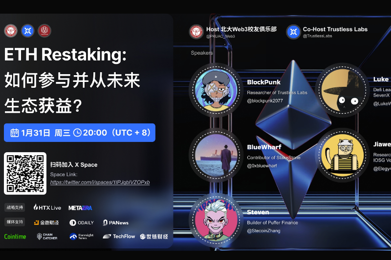 Space｜ETH Restaking：如何参与并从未来生态获益？
