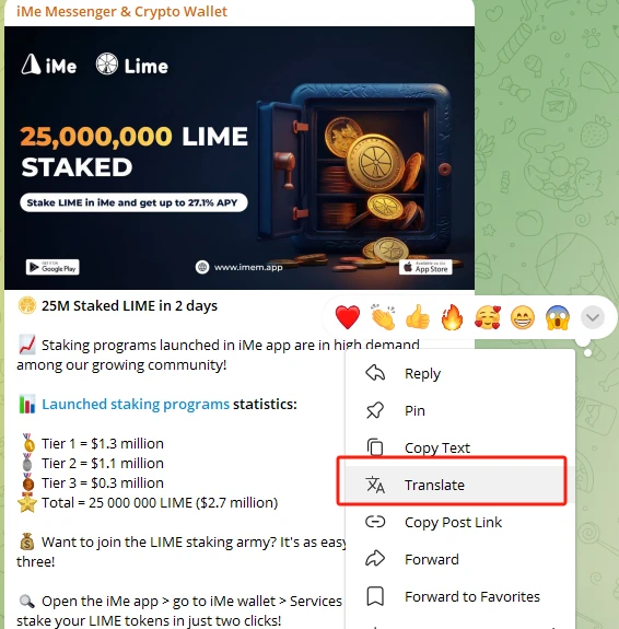 The rise of Telegram ecosystem - Research and analysis on the long-term value of TON  LIME Ime Messenger