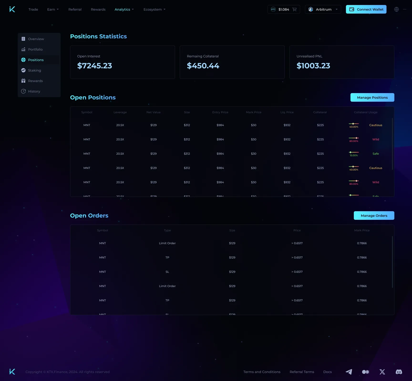 KTX.Finance宣布推出个人投资组合分析功能