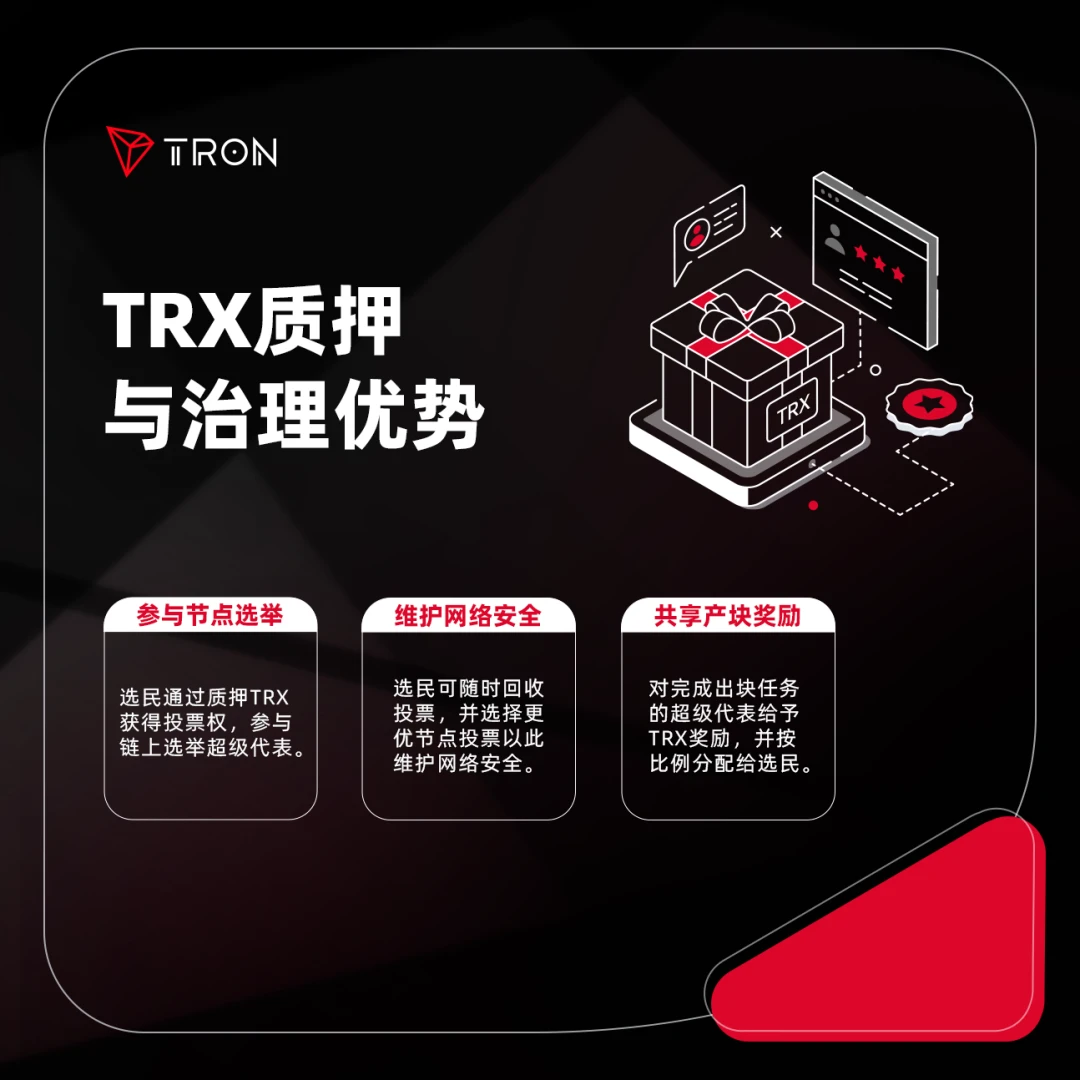 社区科普 | TRX质押与治理优势