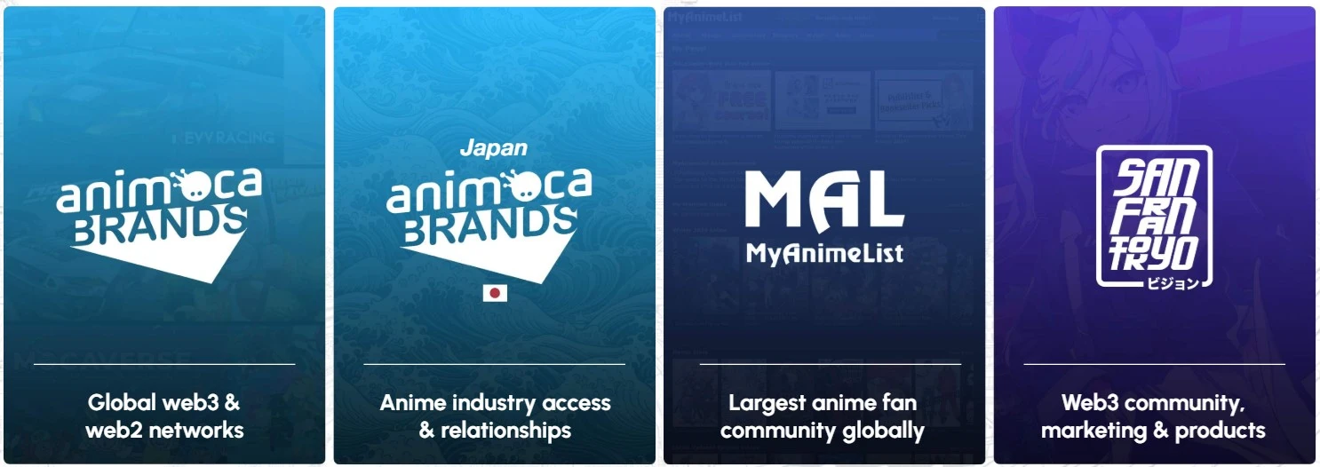 MyAnimeList、Animoca Brands Japan和San FranTokyo宣布成为Anime Foundation的启动合作伙伴