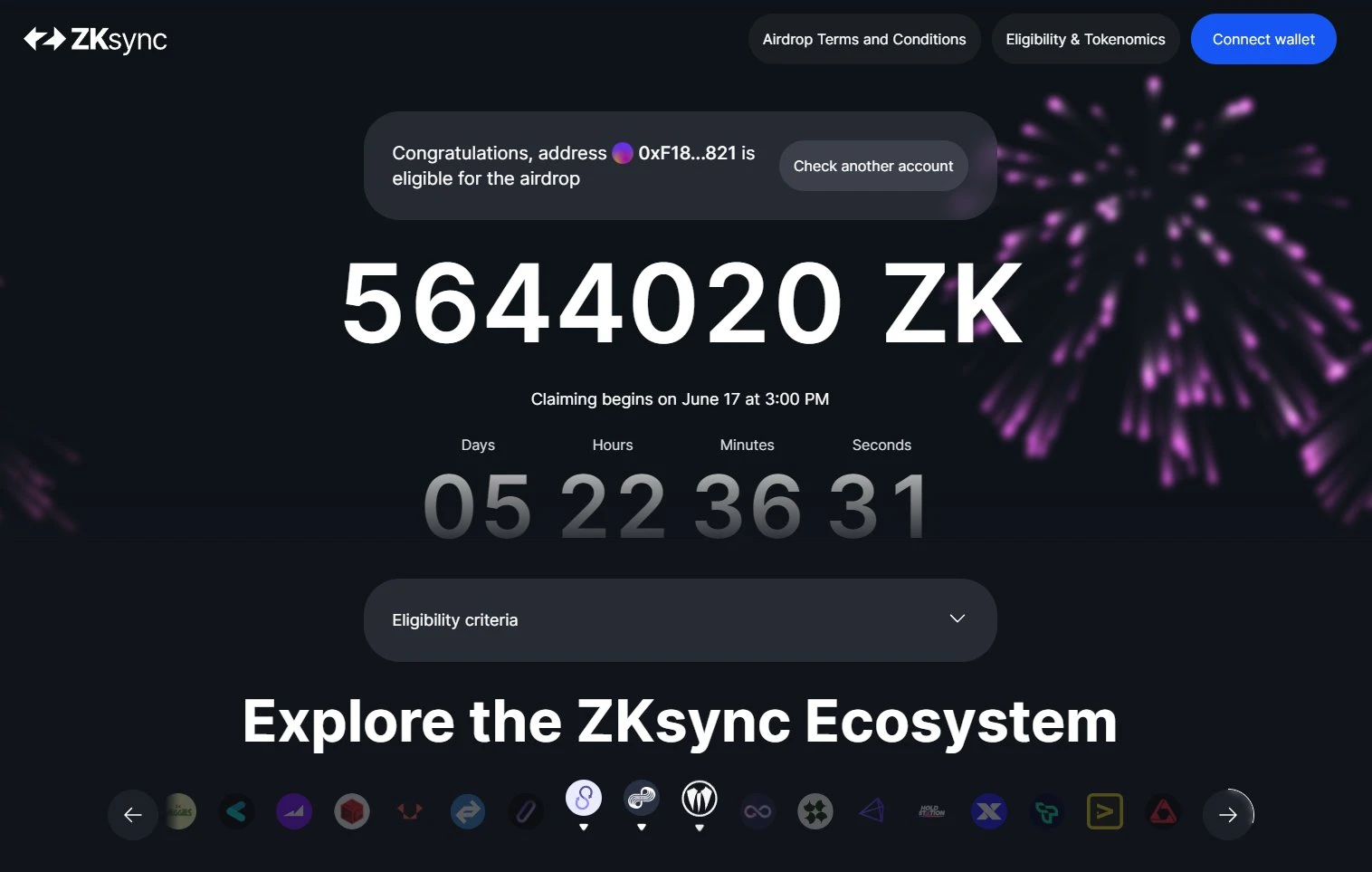 zkSync is caught in a rat-warehouse scandal: airdrop conditions are biased, and witch addresses receive a large amount of airdrops