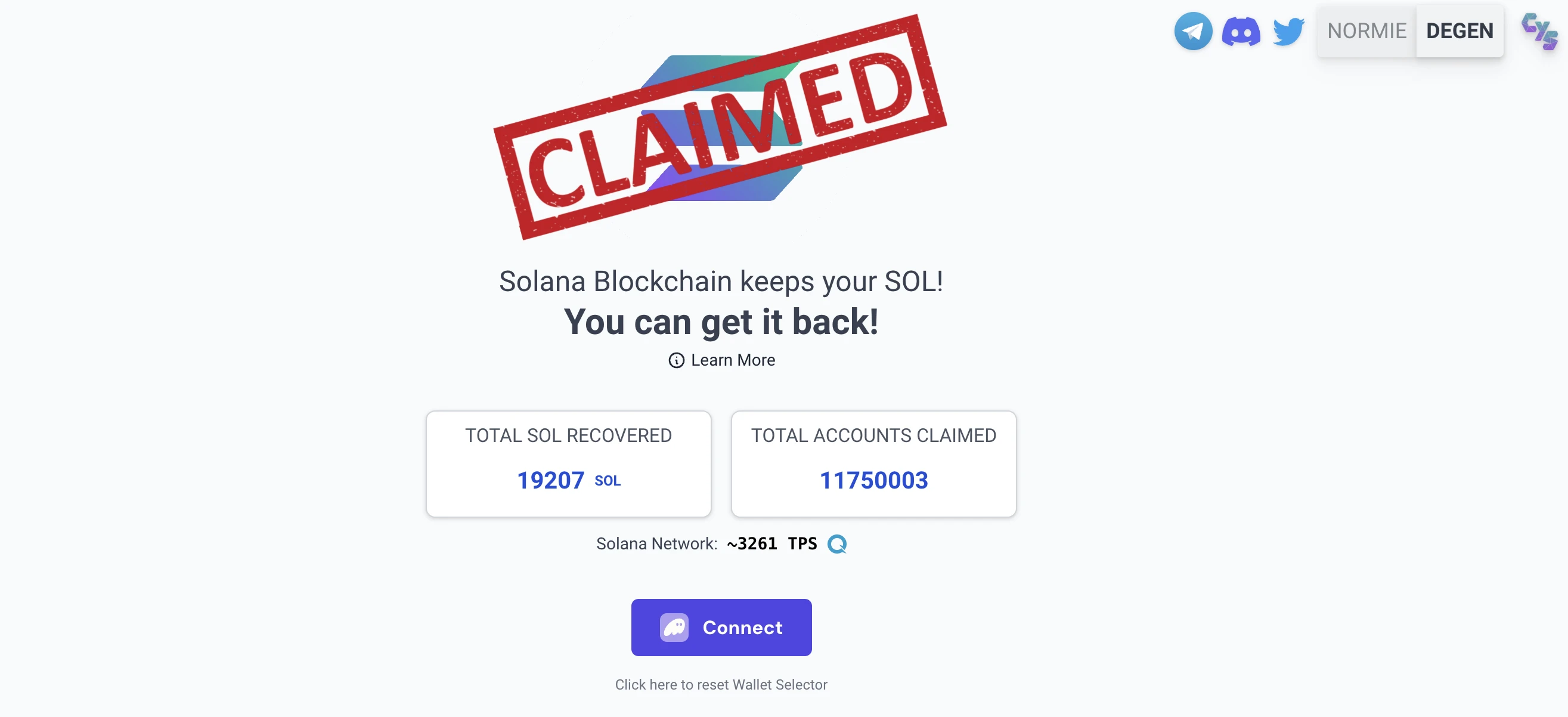 You have a SOL or RFND token to claim: Could token return be a way out for project transformation?