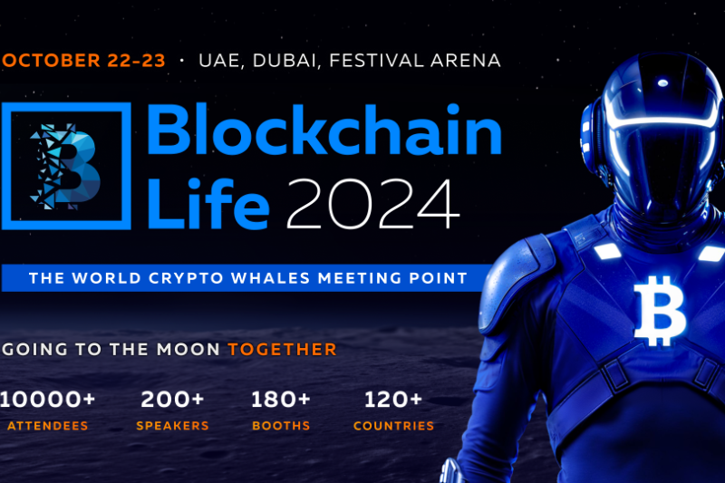 Blockchain Life 2024 will be held in Dubai on October 22-23