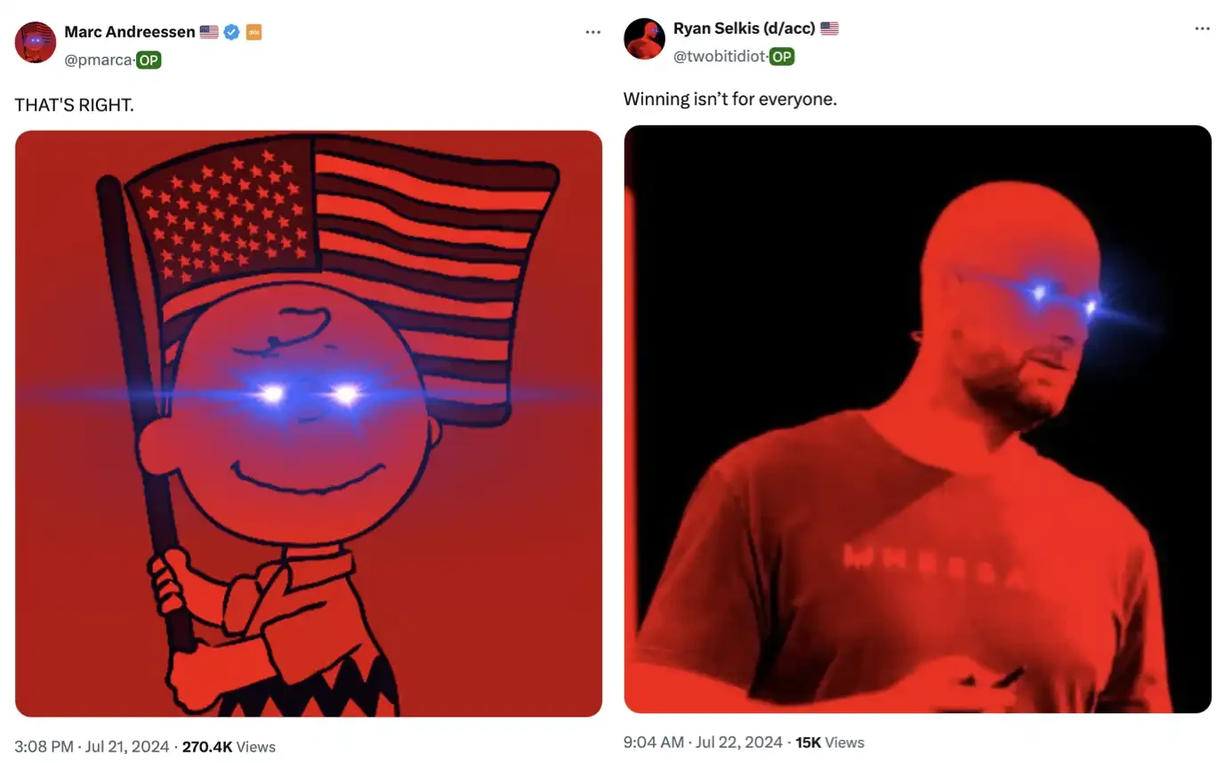 Musk puts on laser eyes again, driving the Meme coin DMAGA to surge 50 times