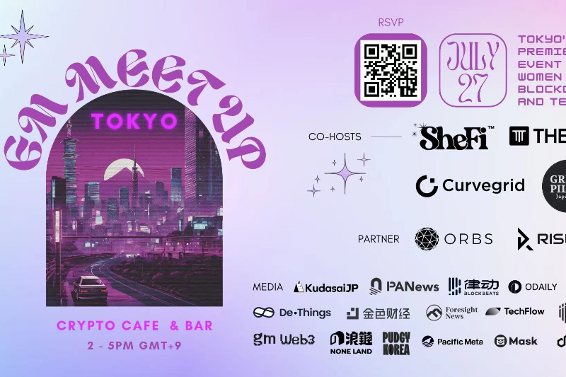 GM Meetup hosted by SheFi, THENA, Curvegrid & Greenpill Japan