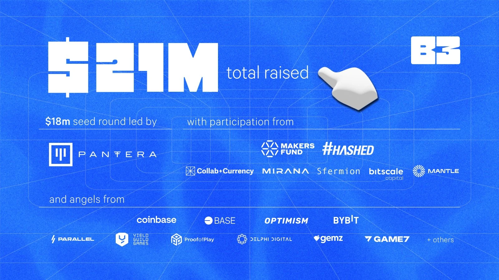 Early-stage potential projects that must be participated in this week: 0G and B3