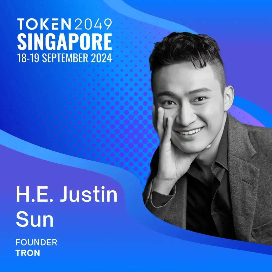 社区生态 | ​孙宇晨将受邀参加TOKEN2049 Singapore