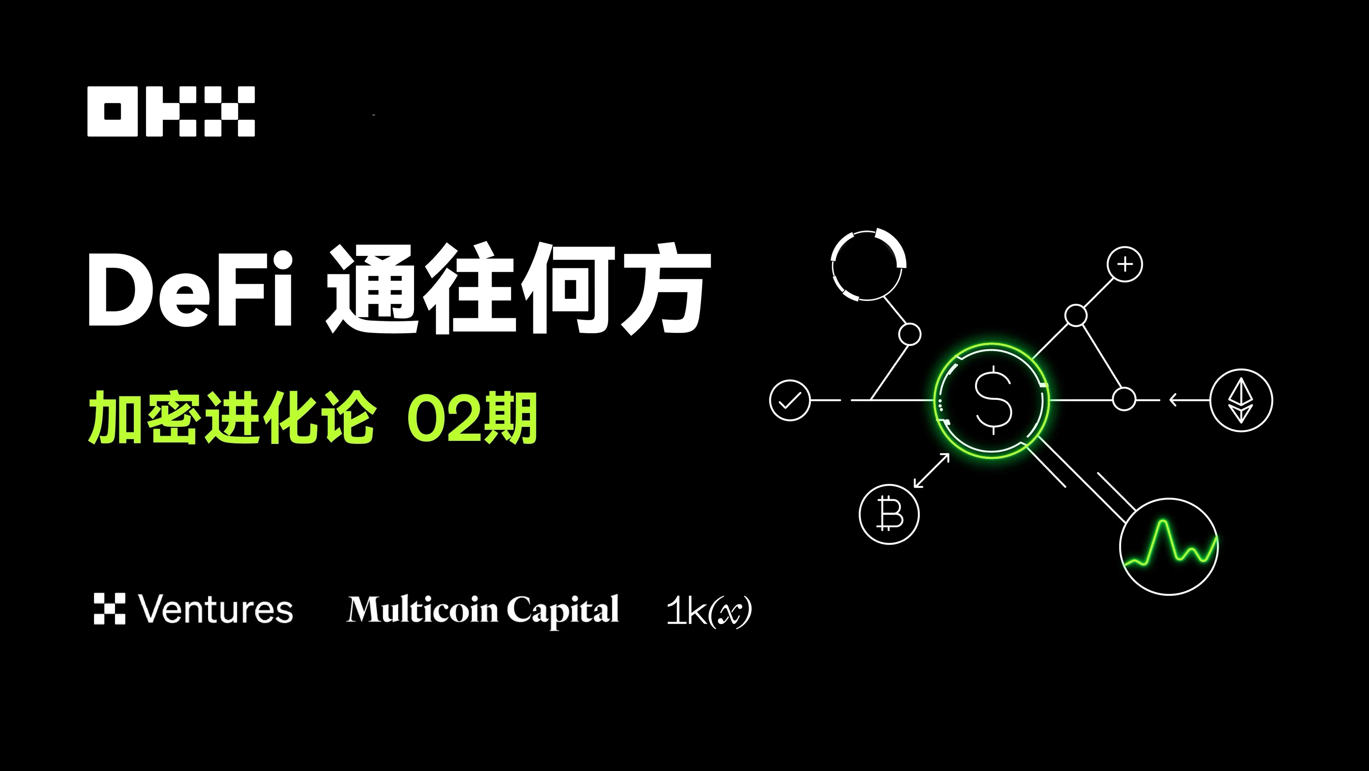 加密進化論02期｜OKX Ventures  Multicoin Capital  1kx：DeFi通往何方