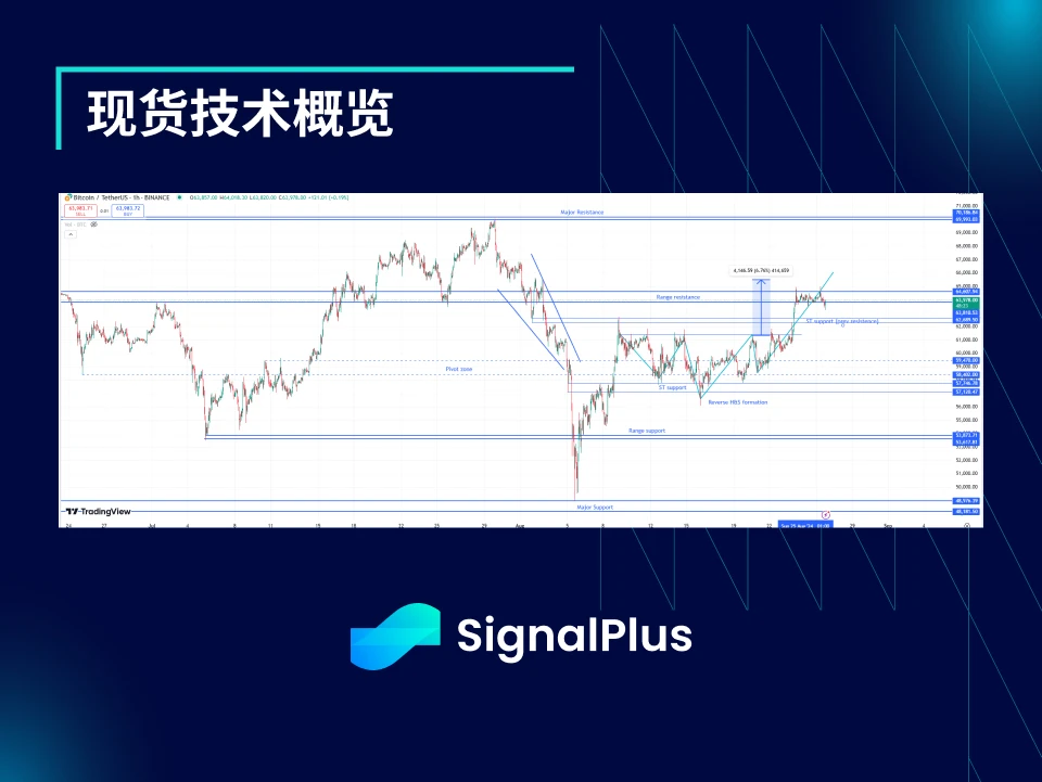 BTC波动率：一周回顾2024年8月19日–8月26日