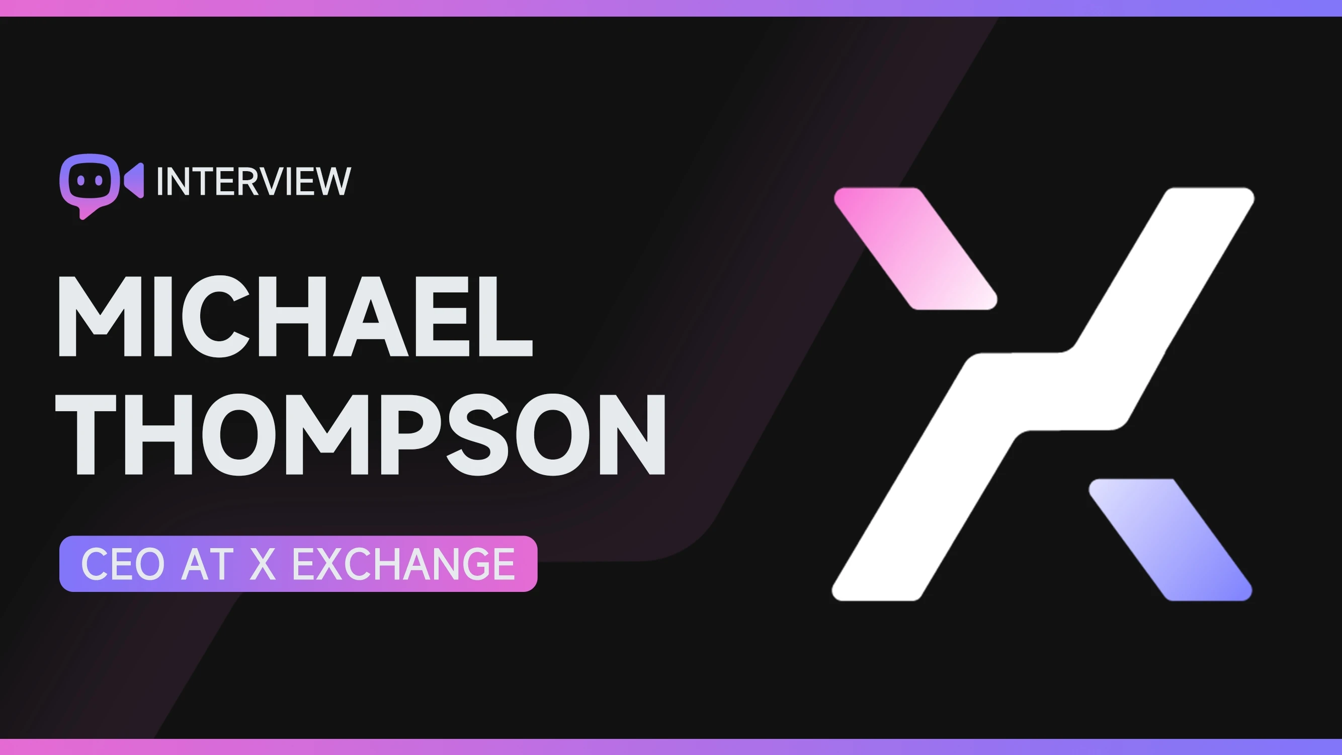 Exclusive interview with XEX CEO Michael Thompson: Interpreting AI and cryptocurrency, the future trend of intelligent trading