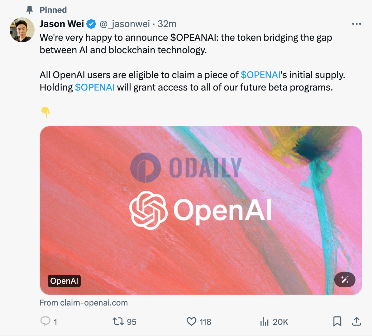Odaily