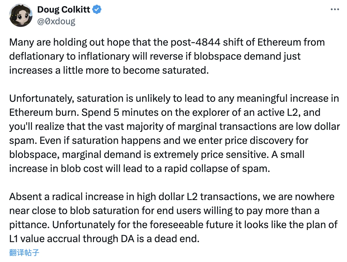 A big debate on L2s ability to feed back value: Can ETH reverse the inflation trend?