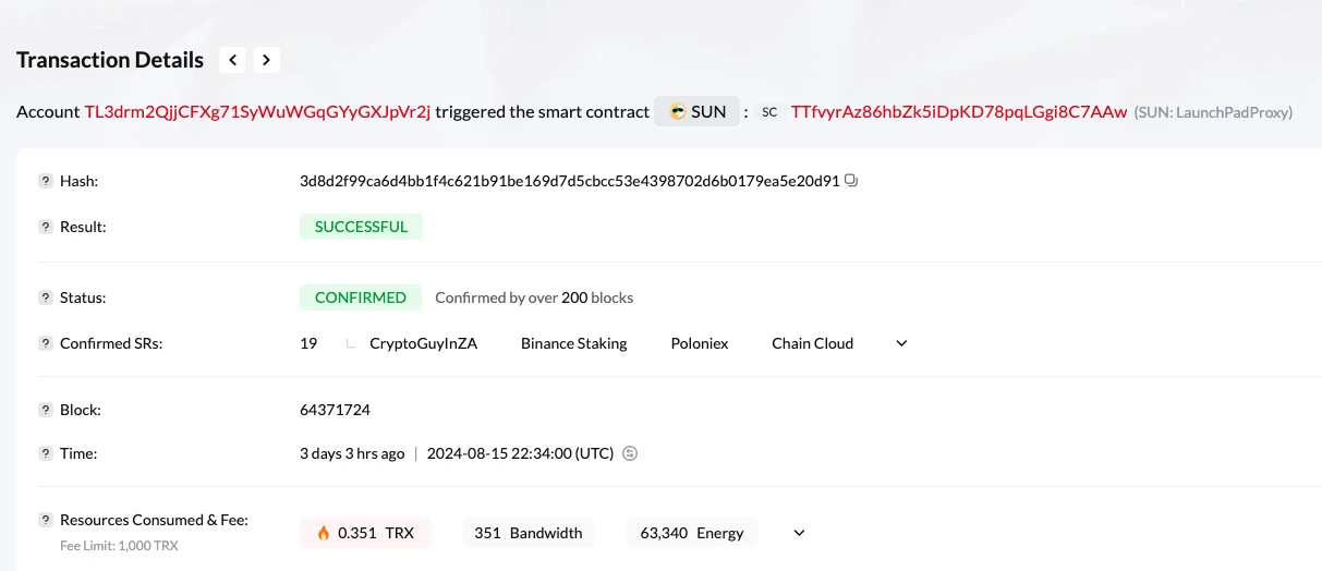 It’s nice to be under a big tree? Behind the growth of SunPump ecosystem users