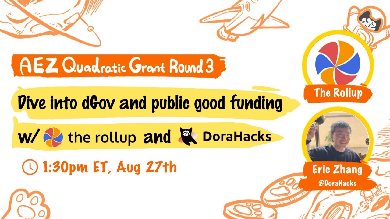 The Rollup x DoraHacks in-depth interview: Public goods funding and decentralized governance in the Cosmos ecosystem