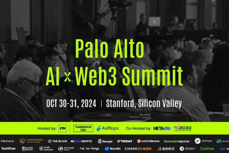 CTH 集团、Axlflops和MetaEra共同公布Palo Alto AI X Web3峰会的首发嘉宾阵容