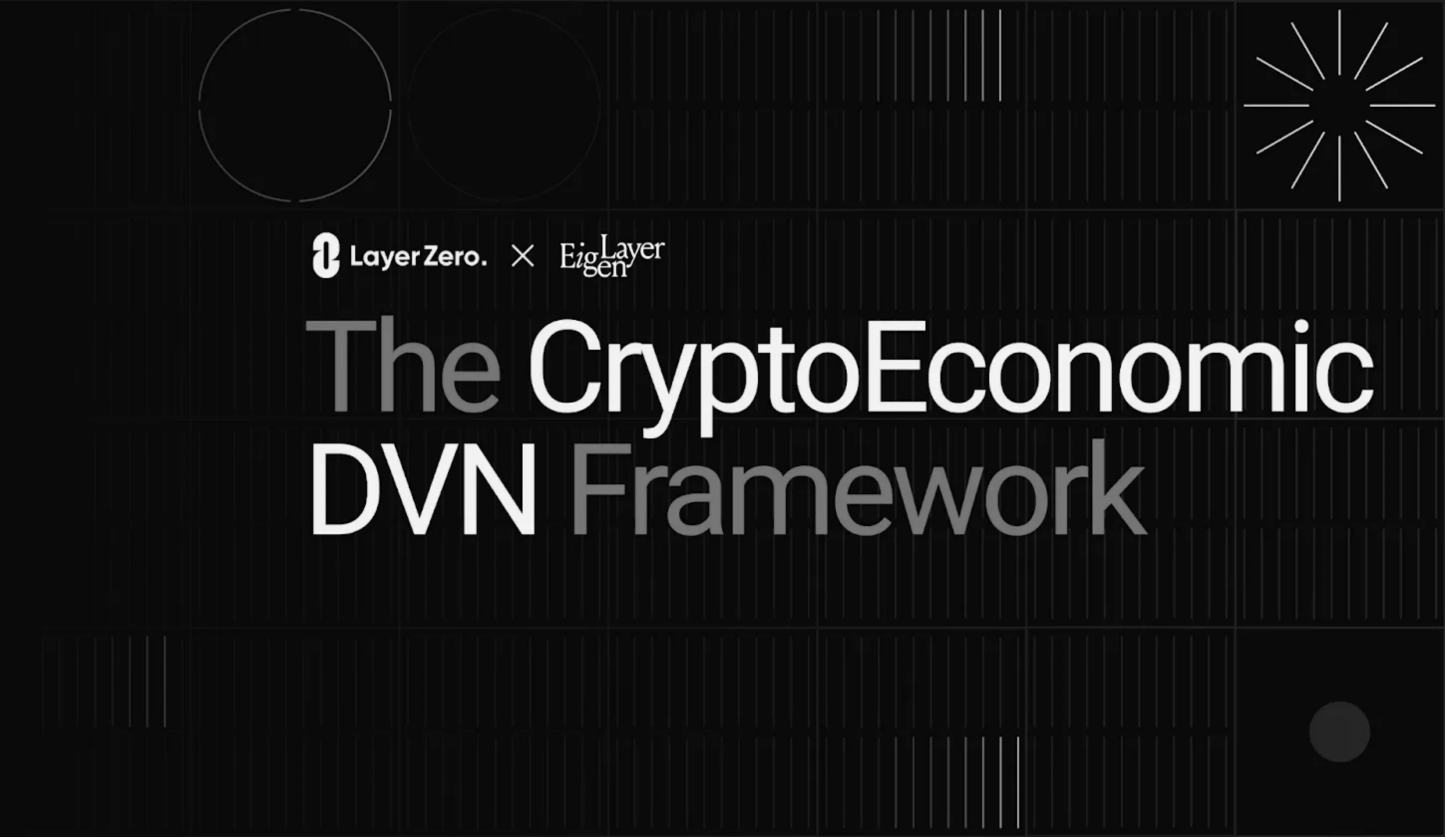 A new path for cross-chain information: LayerZero and EigenLayer launch CryptoEconomic DVN framework