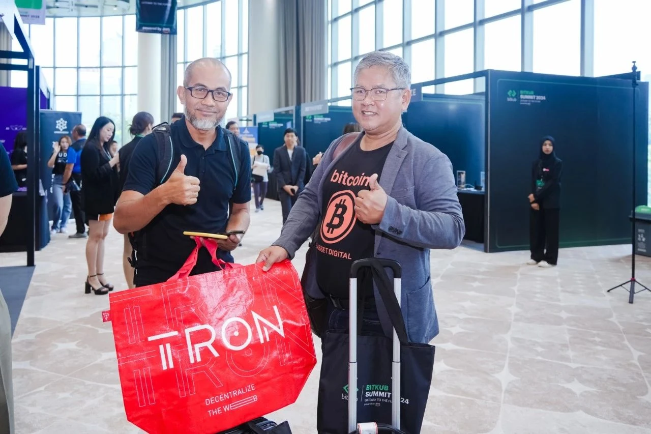 TRON が BITKUB SUMMIT 2024 でデビュー