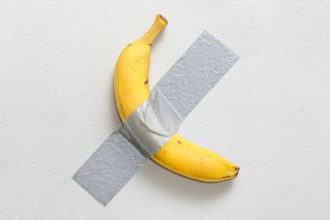 Is the Meme space starting to become artistic? A great overview of the banana concept