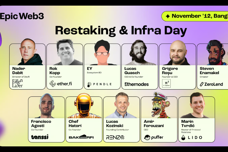 Restaking & Infra Day | Devcon Bangkok