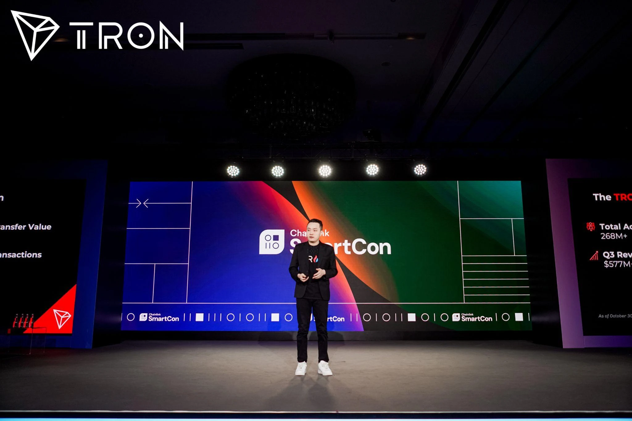 Justin Sun: TRON has joined the Chainlink Scale program to further promote innovation and ecological prosperity